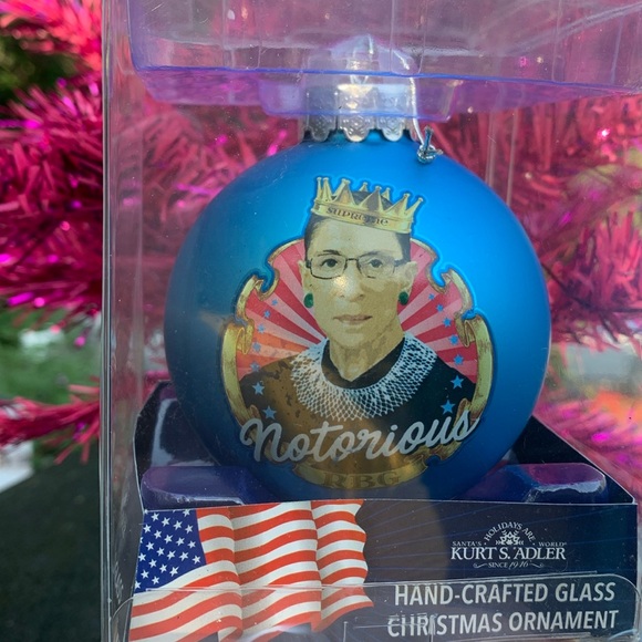 NIB Notorious RBG Christmas Ornament - Picture 1 of 5